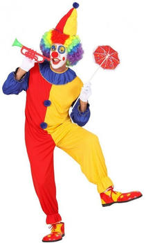 Widmann Klassisches buntes Clown Kostüm Herren bunt