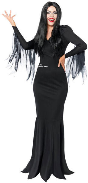 Amscan Morticia Addams Family Kostüm für Damen schwarz