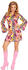 Widmann Flower Power Pinkie Girl Kostüm bunt