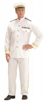 Widmann Navy Captain Adam Kostüm Herren weiß