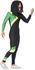 Smiffy's Jamaikanischer Held Herren Kostüm schwarz/grün
