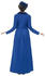 Smiffy's Florien Viktorianische Nanny Damenkostüm blau