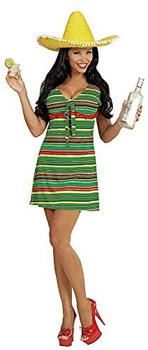 Widmann Mexican Girl Mexikanerin Kostüm grün/bunt