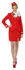 Smiffy's Red Airline Stewardess Kostüm rot