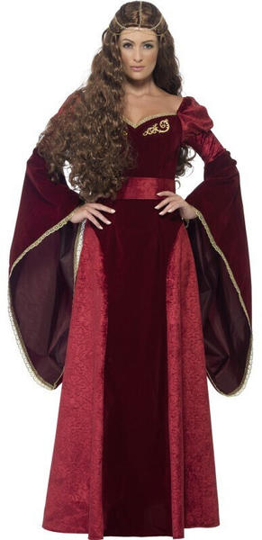 Smiffy's Medieval Queen Deluxe Kostüme Gr. L (27877)