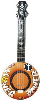 Widmann Aufblasbare Flower-Power Gitarre orange