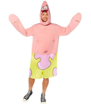 Amscan Spongebob Patrick Kostüm für Herren rosa