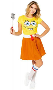 Amscan Spongebob Schwammkopf Kostüm für Damen gelb/orange