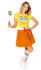 Amscan Spongebob Schwammkopf Kostüm für Damen gelb/orange