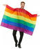 Smiffy's Regenbogen Kostüm für Erwachsene bunt