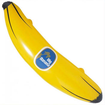 Widmann Aufblasbare Banane 100cm gelb