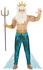 Widmann Gott des Meeres Poseidon Herrenkostüm beige/blau