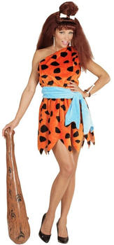 Widmann Mrs. Stoneage Kostüm orange