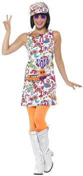 Smiffy's 60s Groovy Chick Costume (44911)