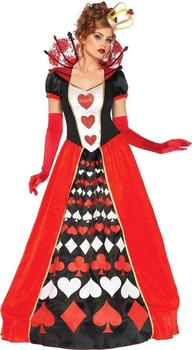 Leg Avenue Deluxe Queen Of Hearts multicolor