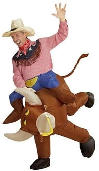 Widmann Raging Bull Airblown Inflatable Costume & Hat
