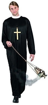 Boland Kostüm Priester Toga Kragen 83815