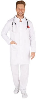 Dress for Fun Kostüm Doktor Mantel knielag