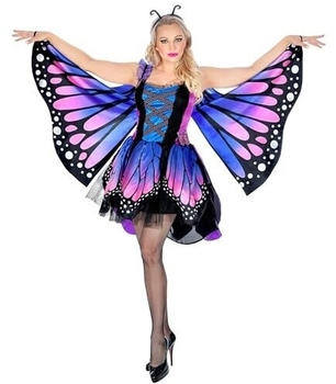 Widmann Kostüm Schmetterling Kleid Tutu Flügel
