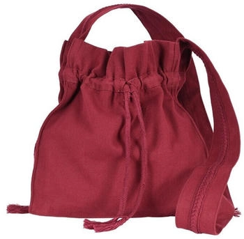 Battle-Merchant Mittelalterliche Pilgertasche weinrot