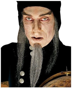 Maskworld Kinnbart Farben rot