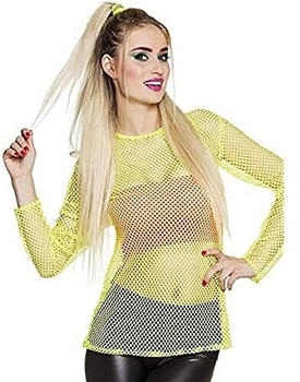 Boland Fischnetz Shirt neon