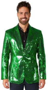 Opposuits SuitMeister Glitzerjacke grün