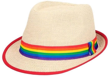 Boland Regenbogen Pride Strohhut bunt