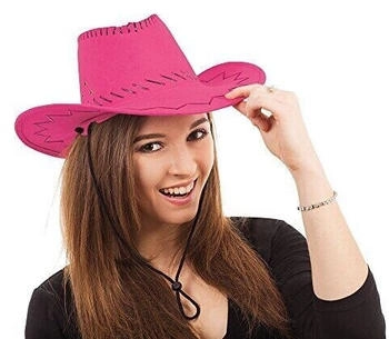 Bristol Novelty Ltd Cowboy Hut BH487 pink
