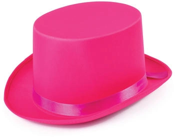 Bristol Novelty Ltd BH499 pink satin Zylinder Einheitsgröße