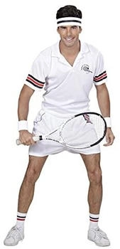 Widmann Kostüm Tennisspieler T-Shirt Hose Schweißband
