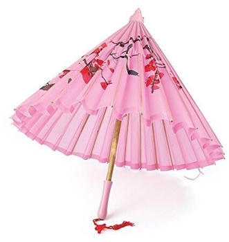 Bristol Novelty Ltd Silk Schirm Holzgriff BN2198