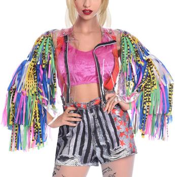Amscan Birds Of Prey BOP Jacke Harley Quinn Kostüm