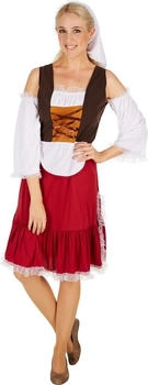 TecTake Mittelalter Magd Kleid Kopfbedeckung 301193