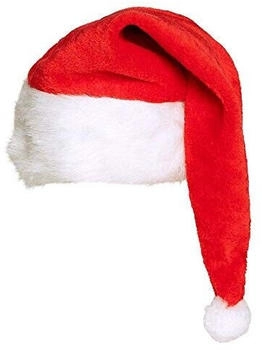 Boland Weihnachtsmann Mütze de Luxe 13403 rot weiß