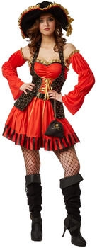 Dress for Fun Piratenkostüm damen