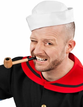 Maskworld Popeye der Seemann Pfeife Kostüm-Zubehör