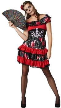 Dress for Fun Skelett Señorita Kleid