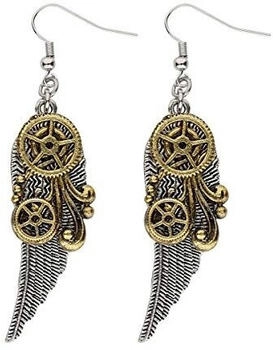 Widmann Ohrringe Steampunk Flügeln 01784