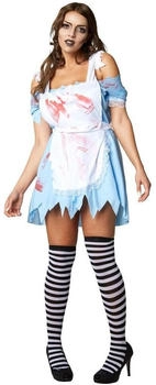 Dress for Fun Zombie Geisterbraut Zimmermädchen Kostüm