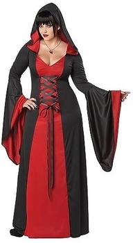 California Costumes Deluxe Kapuzenmantel 1703 rot