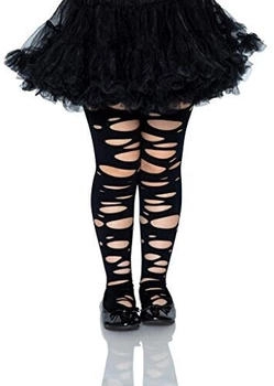 Leg Avenue Ausgeschnittene Strumpfhosen schwarz 4912