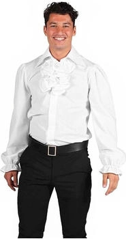 Thetru Collection Rüschenhemd Jabot weiß