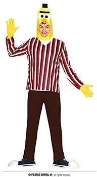 Fiestas Guirca Bananen Pyjama Kostüm M L
