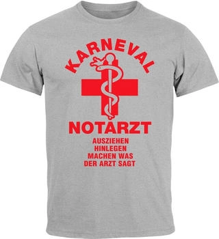 MoonWorks T-Shirt grau-meliert