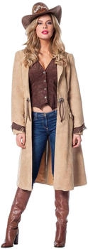 Wilbers Damen-Kostüm Cowgirl Mantel de Luxe