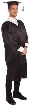 Bristol Novelty Ltd Schulabschluss-Robe AC396 schwarz Einheitsgröße