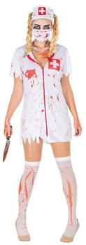 Dress for Fun Zombie-Krankenschwester Kostüm