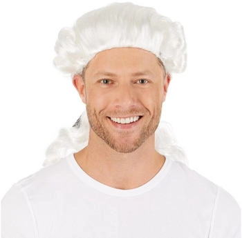Dress for Fun Marquis Barock Locken Perücke Fastnacht Zopf