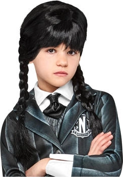 Rubie's Mittwoch Kinder Perücke Addams Family